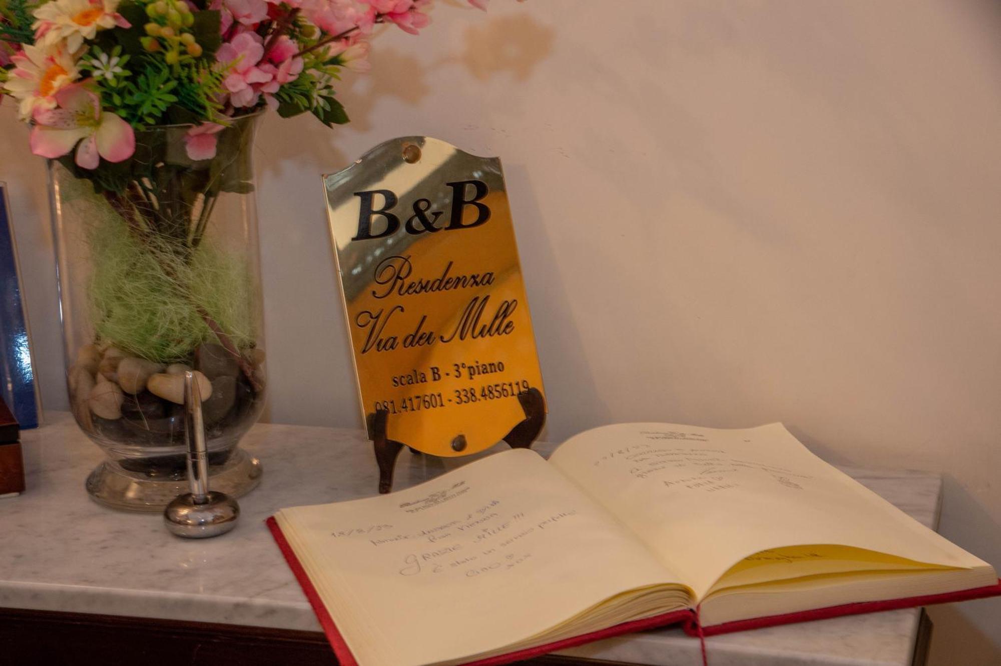 B&B Residenza Via Dei Mille 나폴리 외부 사진